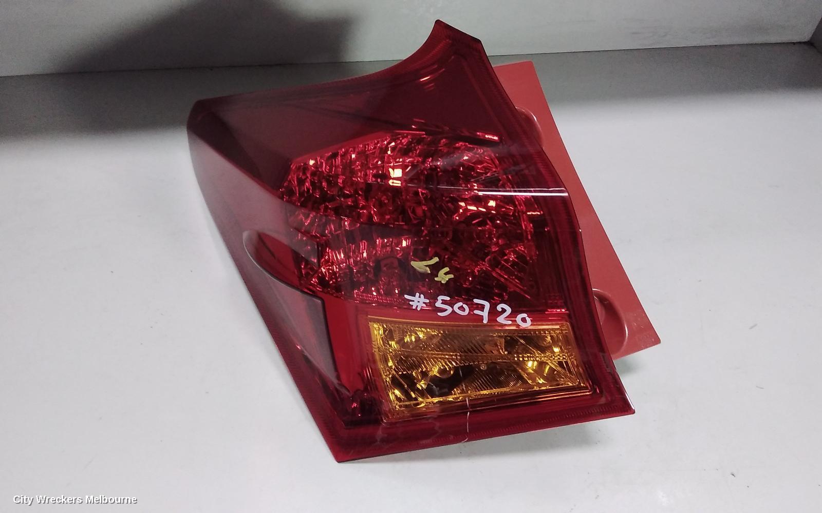 TOYOTA COROLLA 2013 Left Taillight