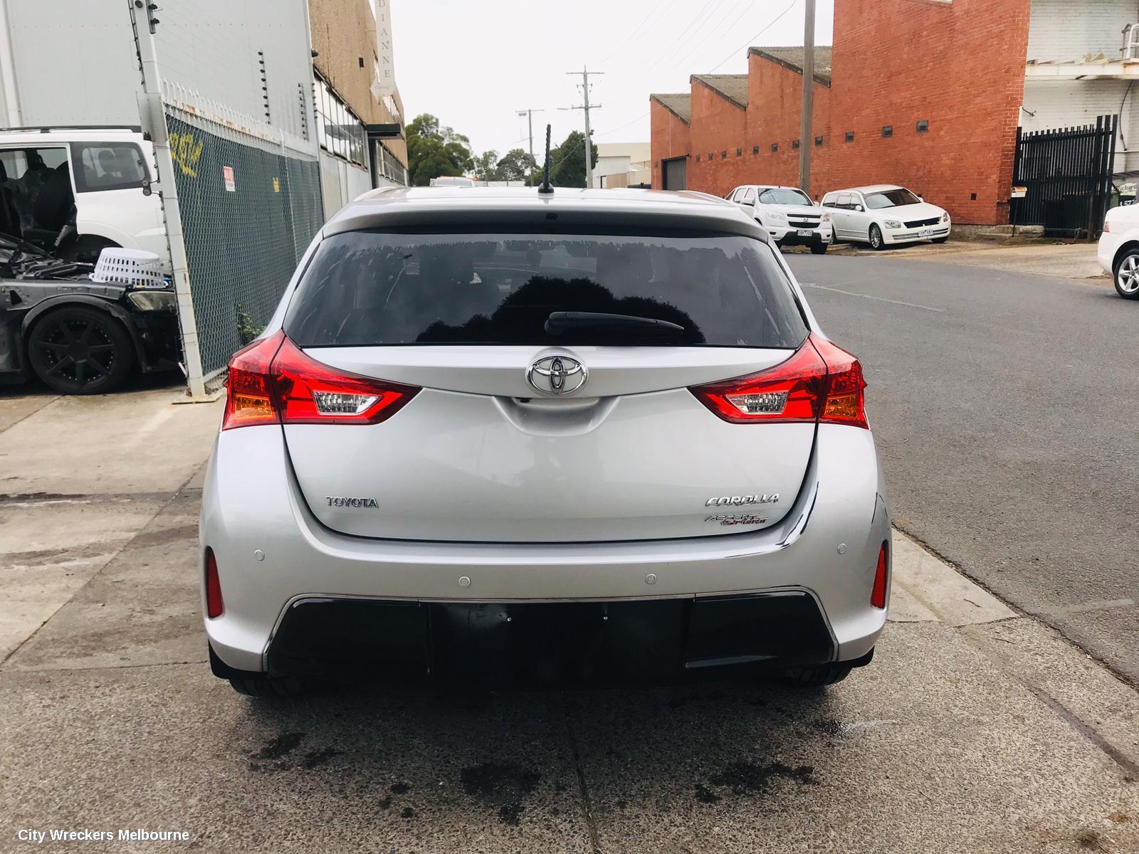 TOYOTA COROLLA 2013 Bootlid/Tailgate