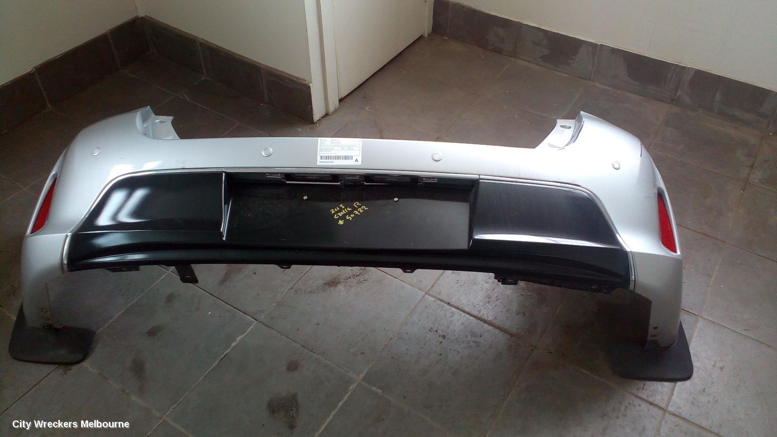 TOYOTA COROLLA 2013 Rear Bumper