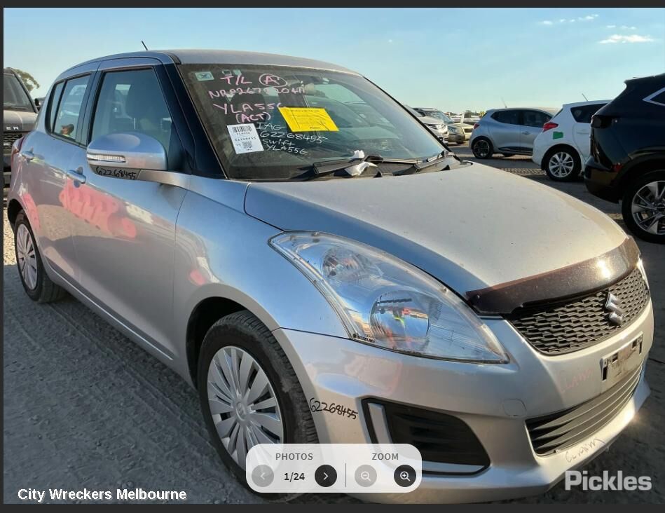 SUZUKI SWIFT 2014 F/Bar Reinforc/Brack