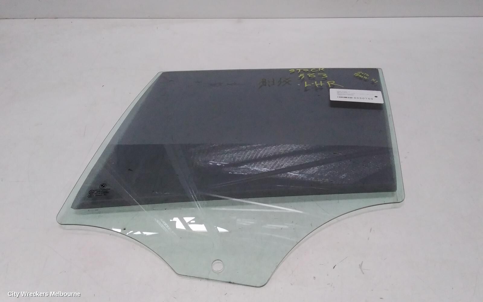 BMW X1 2010 Left Rear Door Window