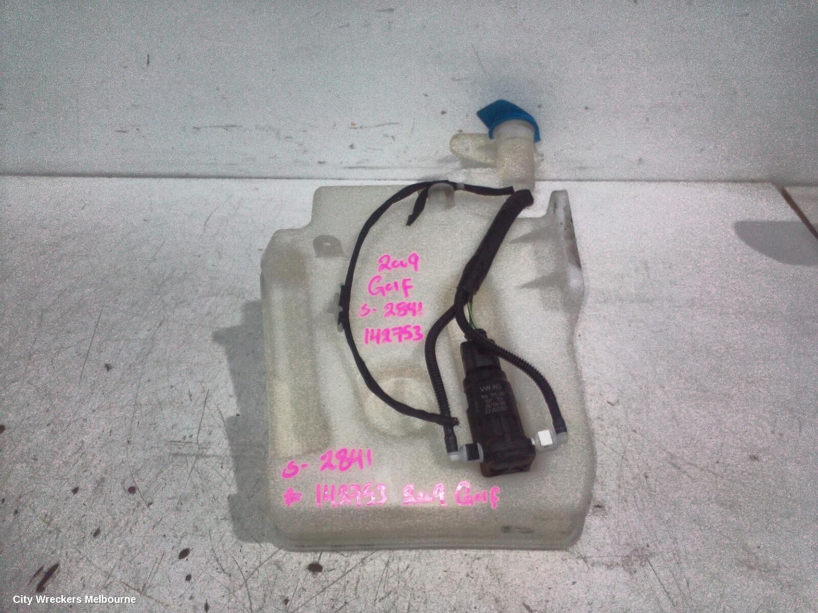 VOLKSWAGEN GOLF 2009 Washer Bottle