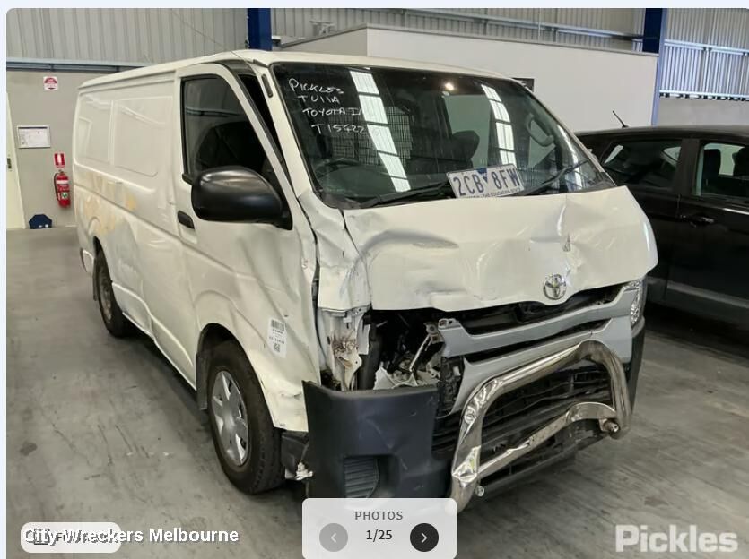 TOYOTA HIACE 2018 Particulate Filter/Dpf