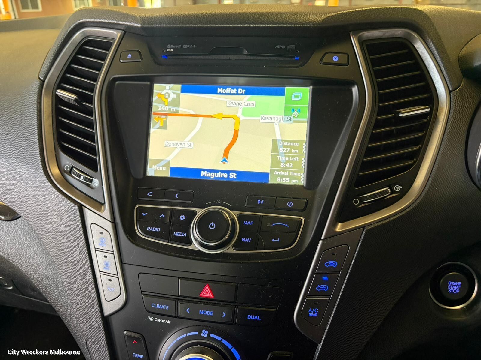 HYUNDAI SANTA FE 2015 Radio/Cd/Dvd/Sat/Tv
