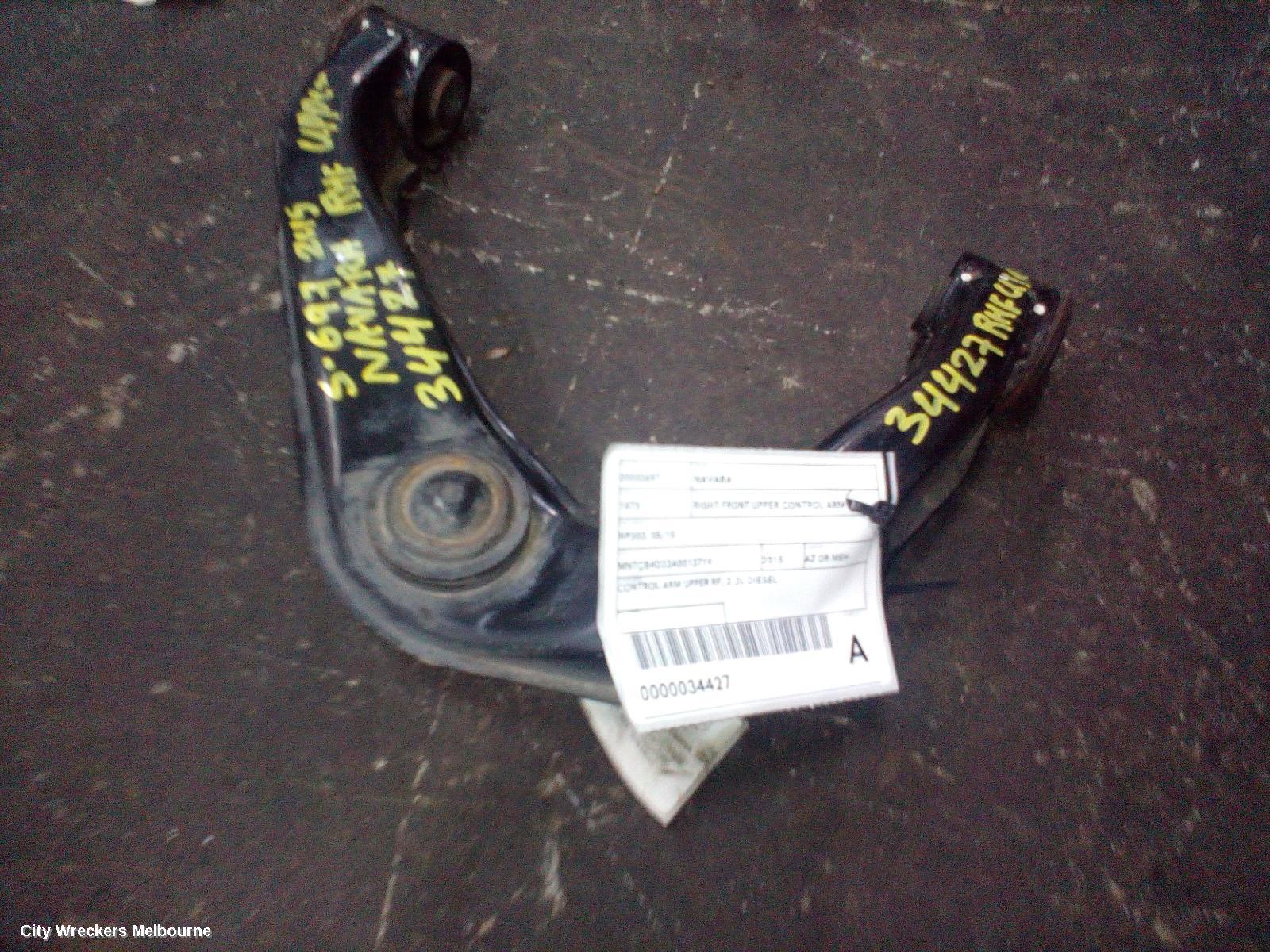 NISSAN NAVARA 2015 Right Front Upper Control Arm