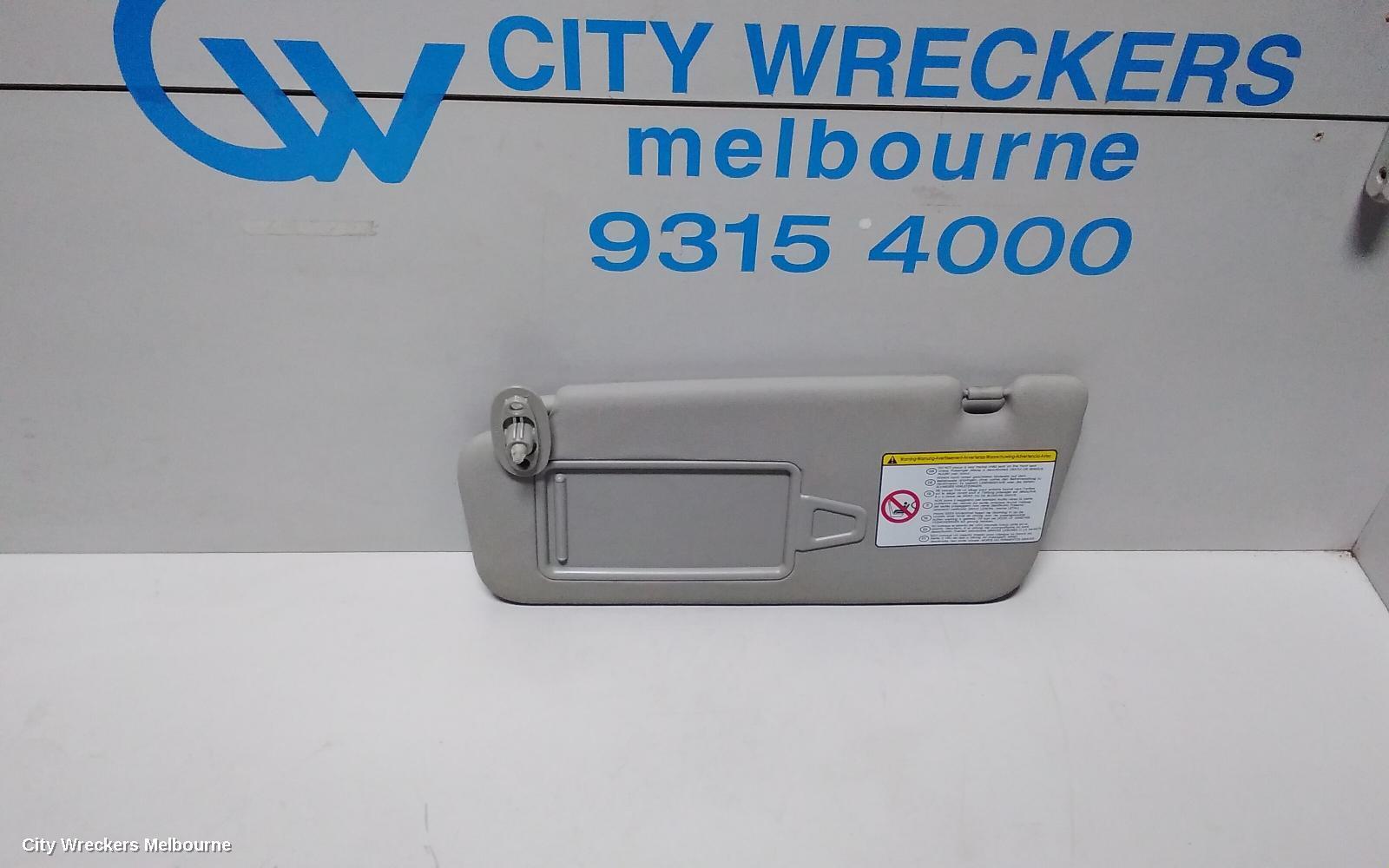 KIA CERATO 2012 Sunvisor