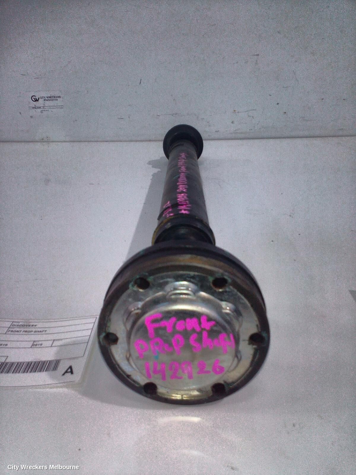 LAND ROVER DISCOVERY 2019 Front Prop Shaft