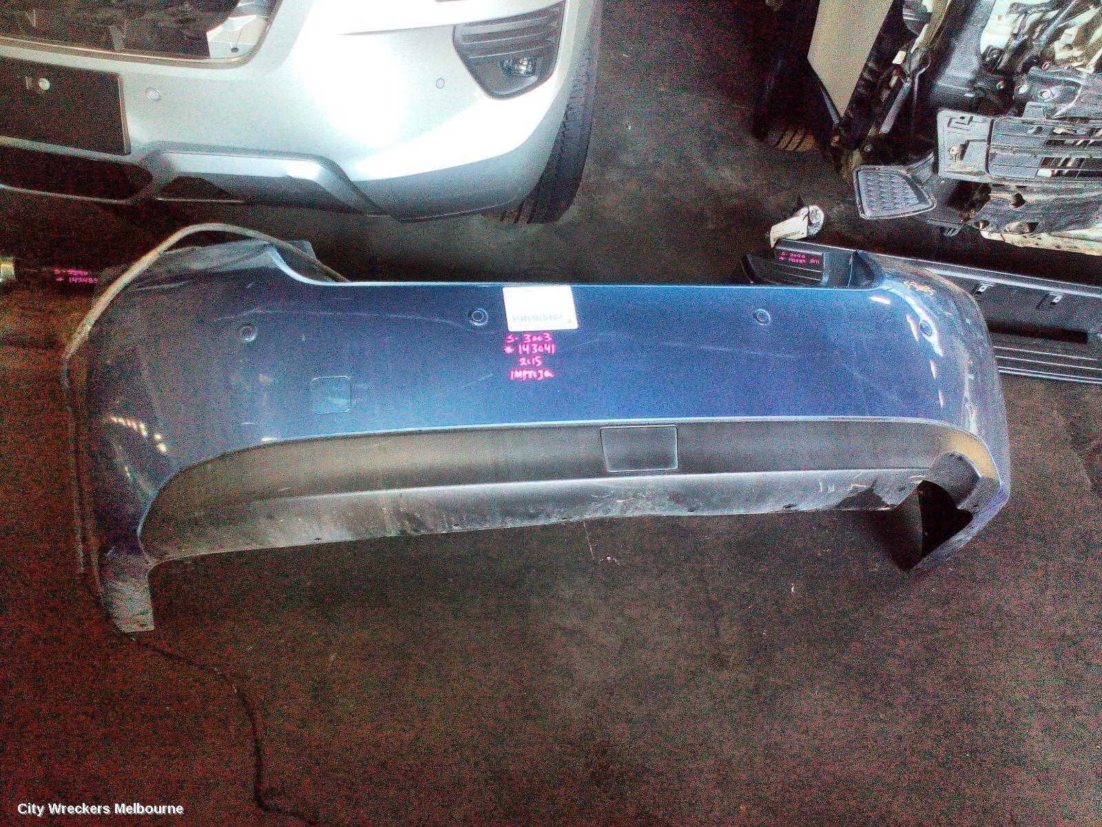 SUBARU IMPREZA 2015 Rear Bumper