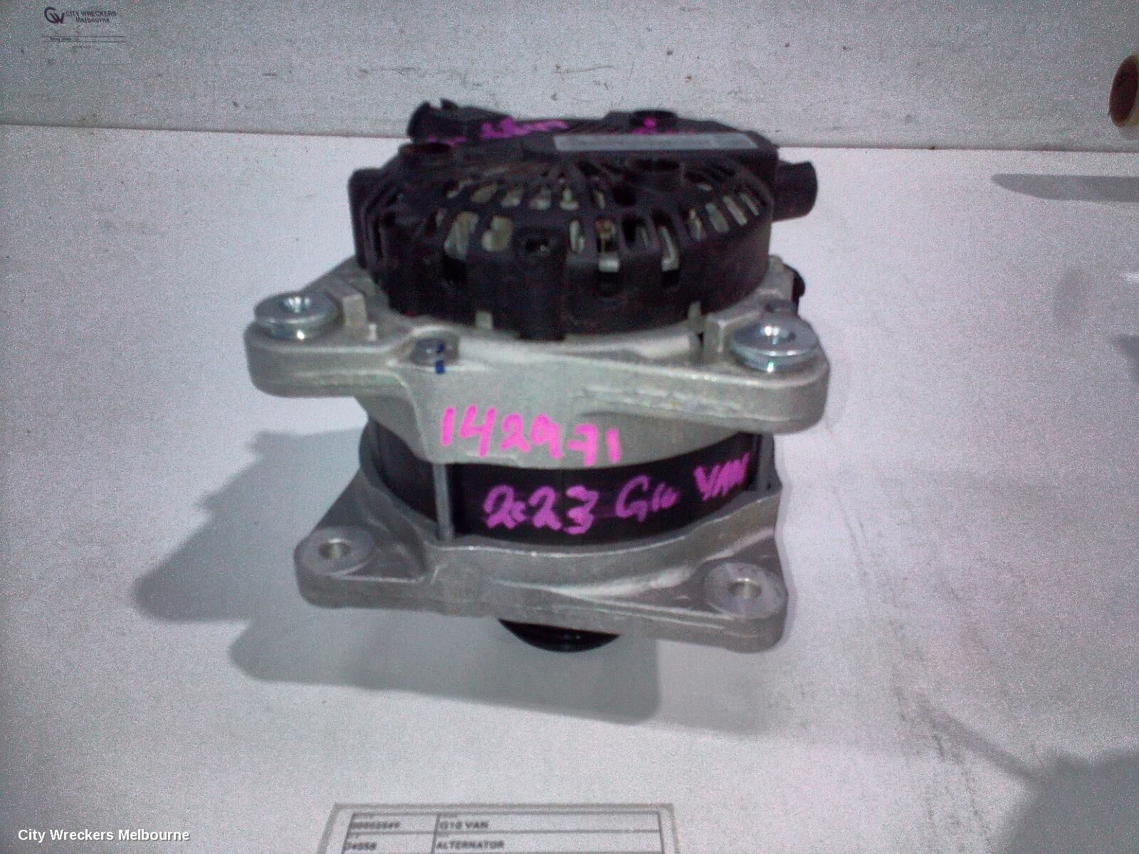 LDV G10 2023 Alternator