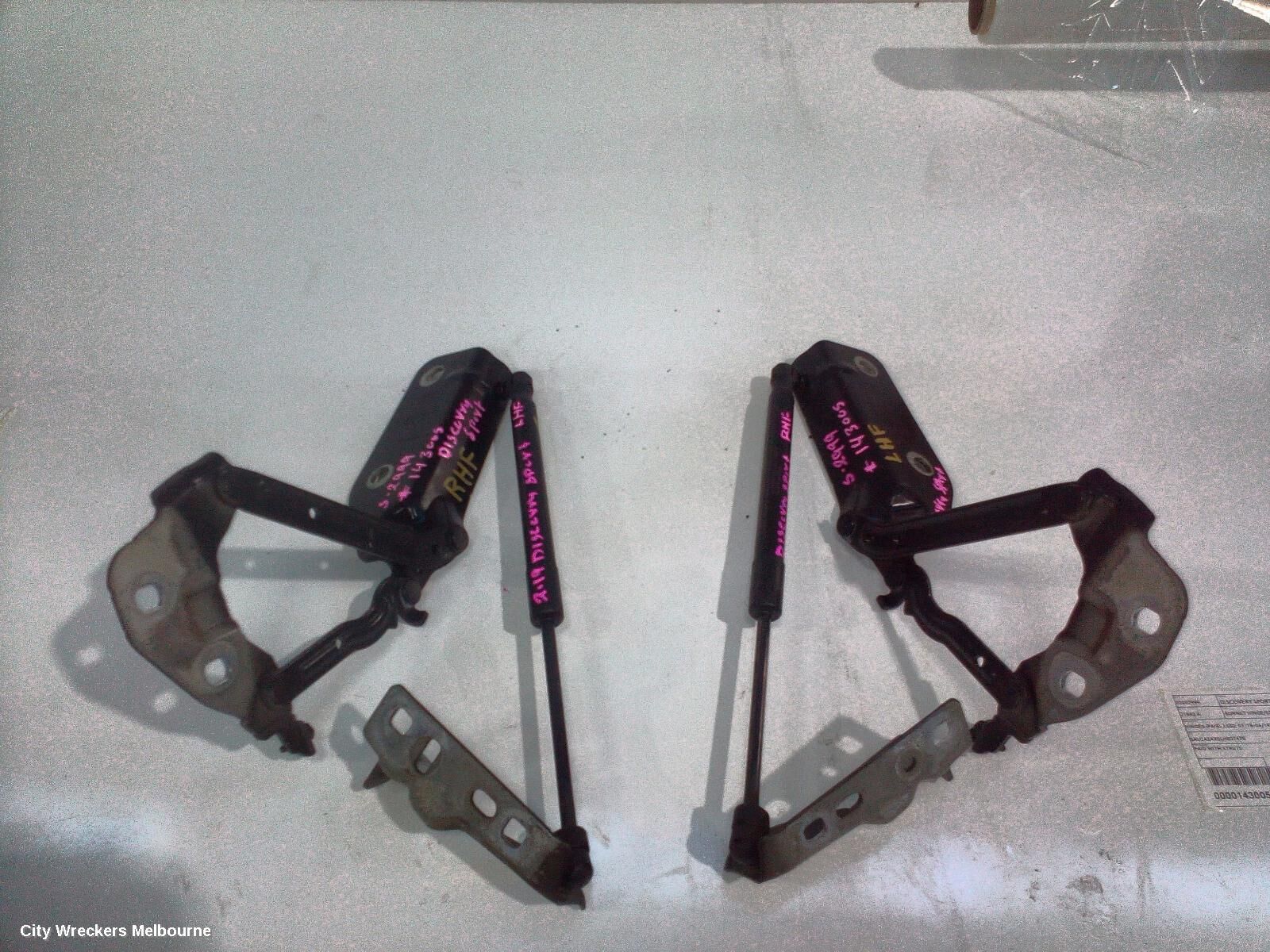 LAND ROVER DISCOVERY SPORT 2019 Bonnet Hinge/Strut