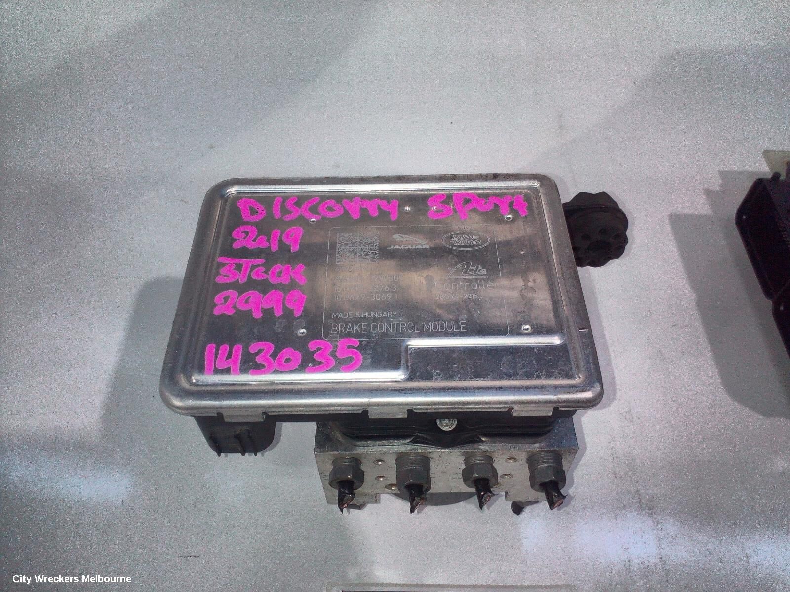LAND ROVER DISCOVERY SPORT 2019 Abs Pump/Modulator