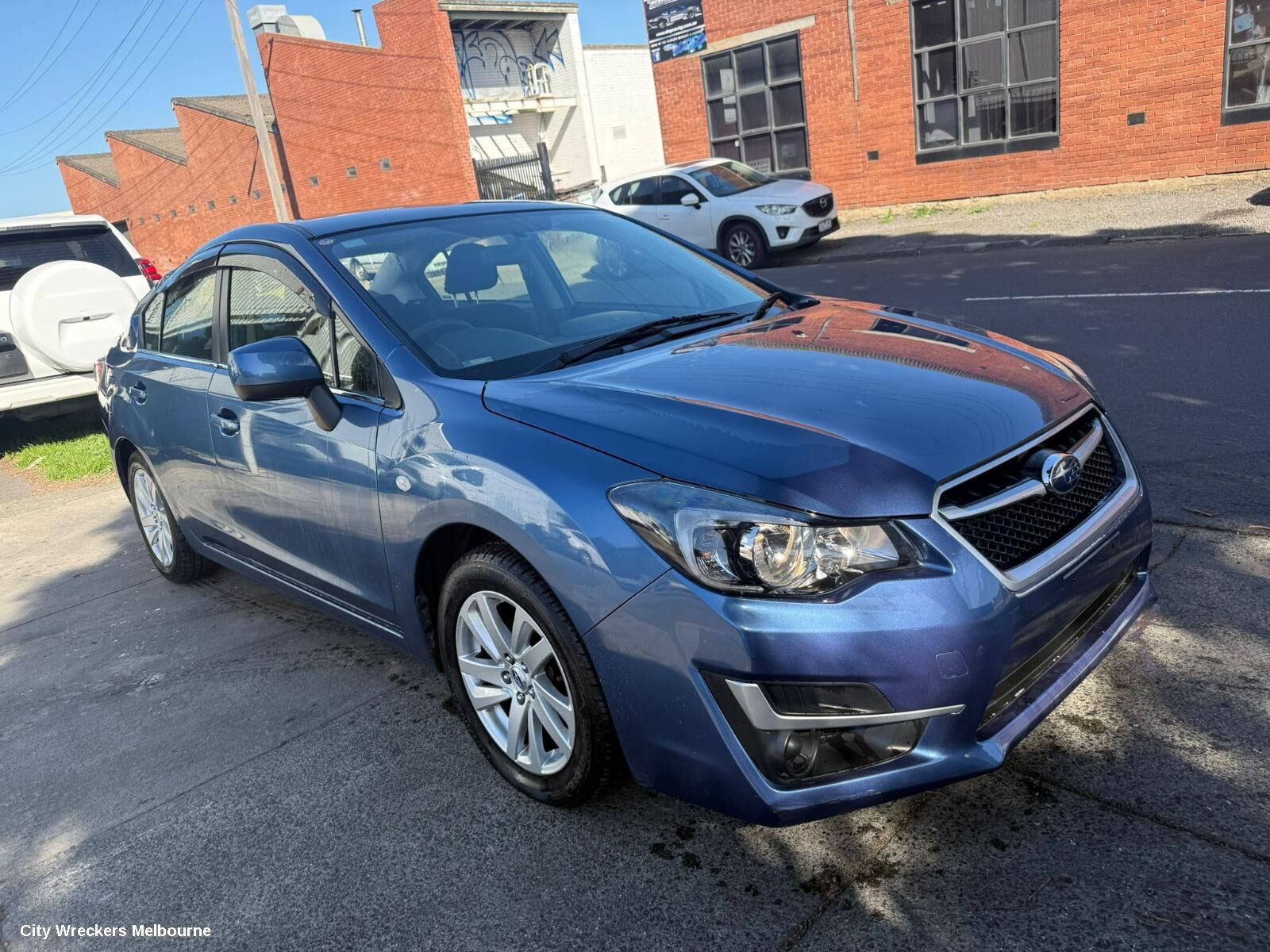 SUBARU IMPREZA 2015 Left Front Window Reg/Motor
