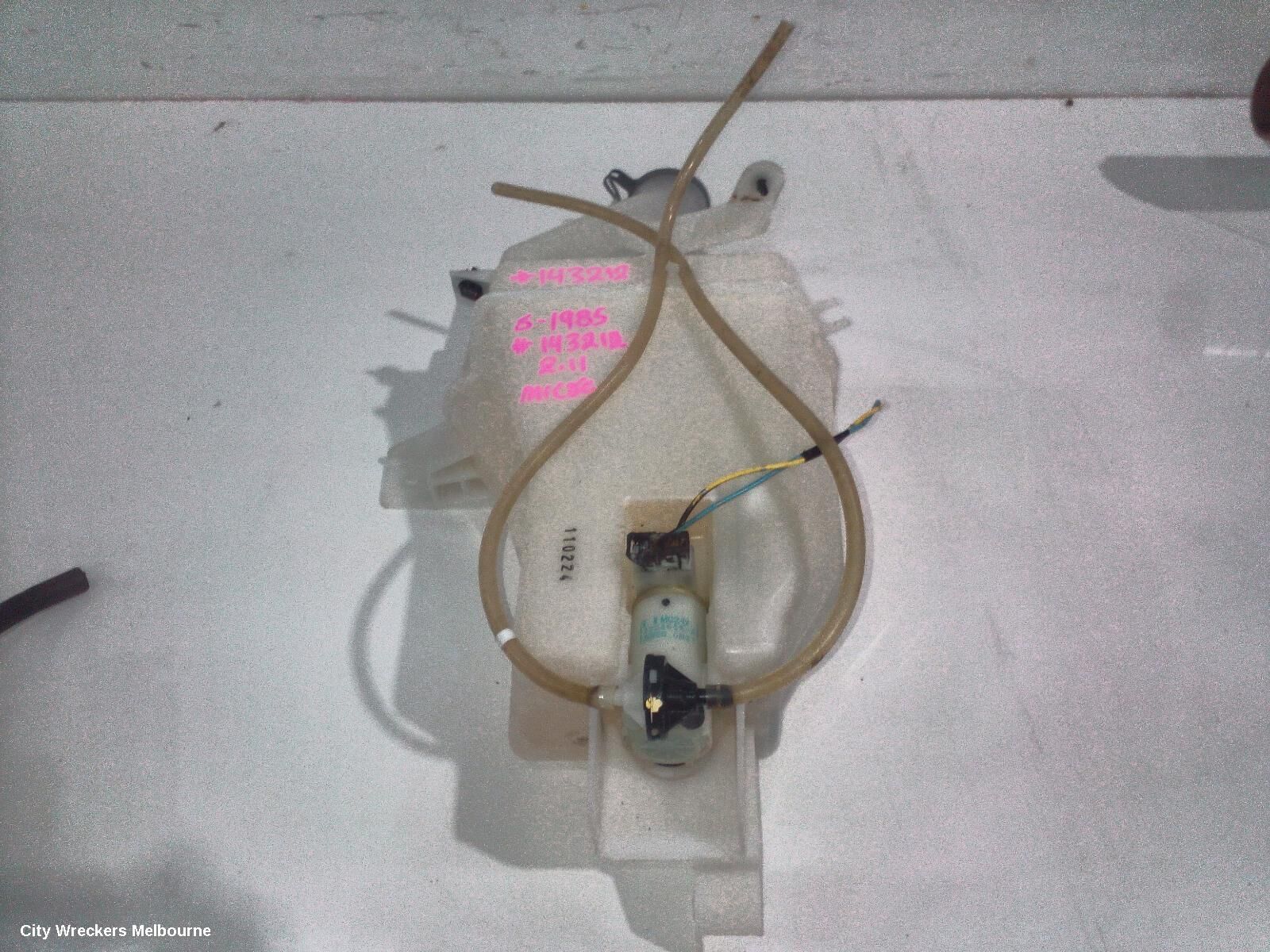NISSAN MICRA 2011 Washer Bottle