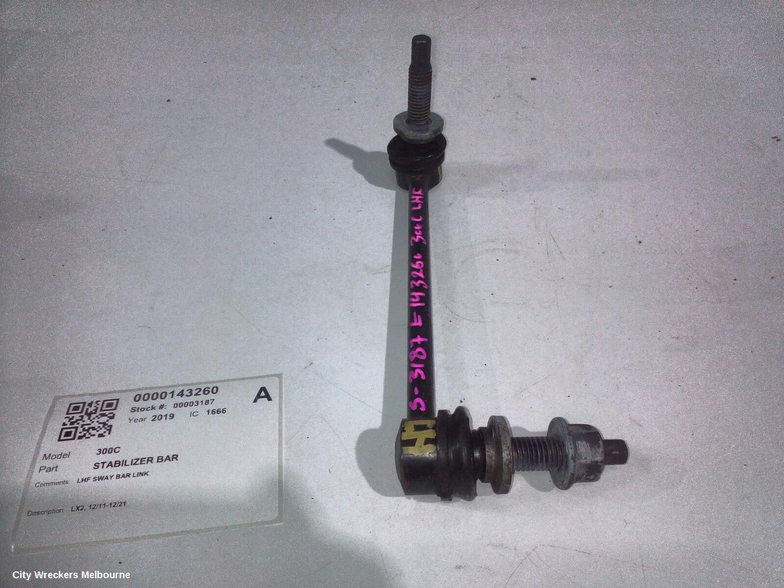 CHRYSLER 300C 2019 Stabiliser Bar