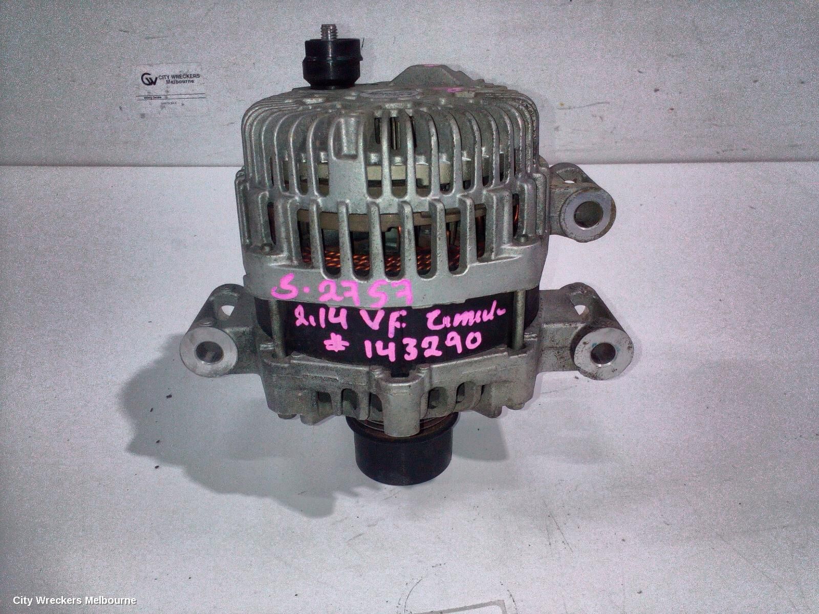 HOLDEN COMMODORE 2014 Alternator