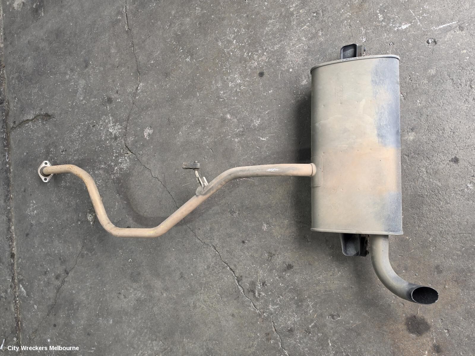 TOYOTA COROLLA 2017 Exhaust System