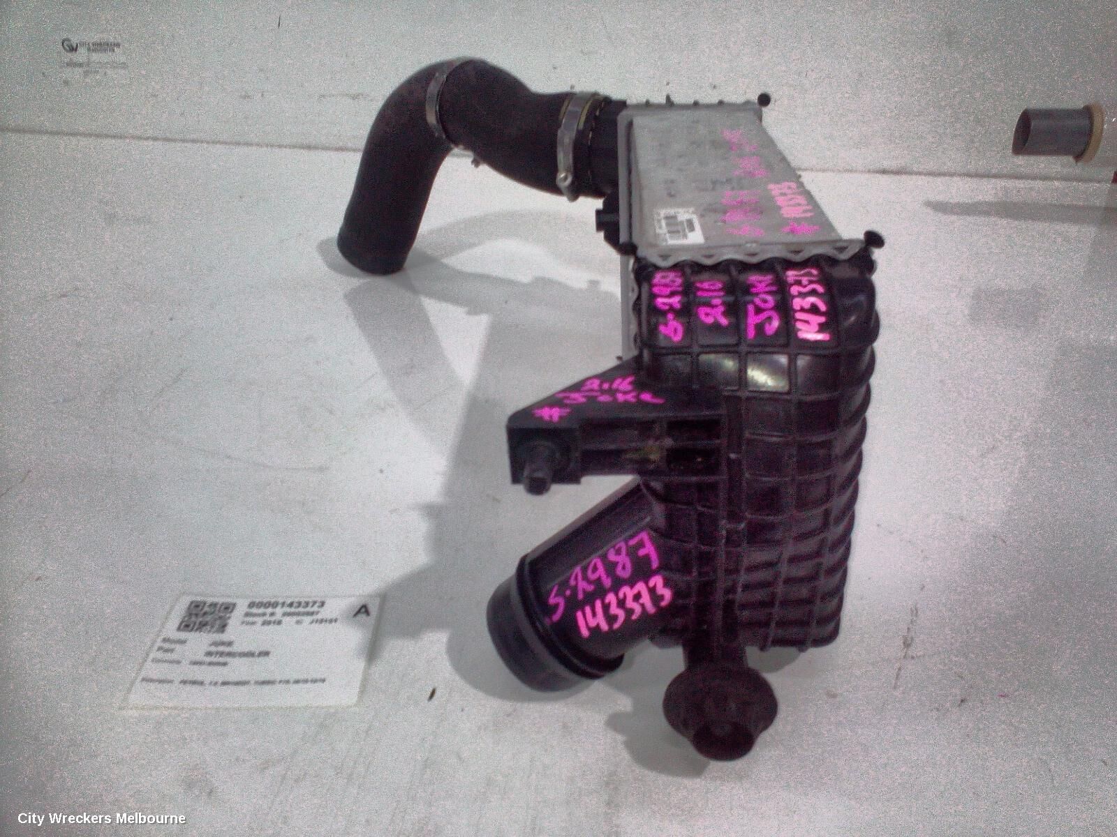 NISSAN JUKE 2016 Intercooler