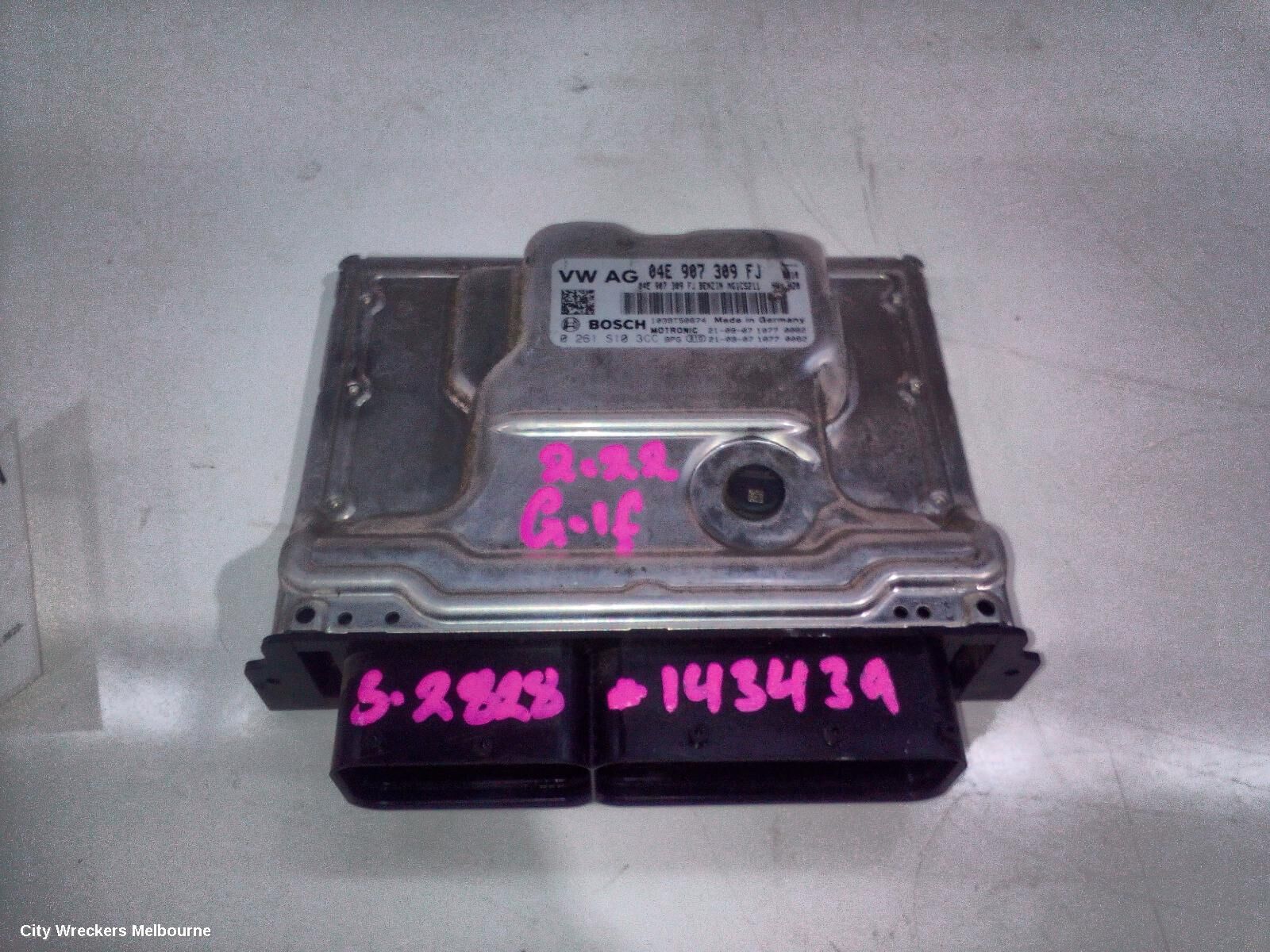 VOLKSWAGEN GOLF 2022 Ecu