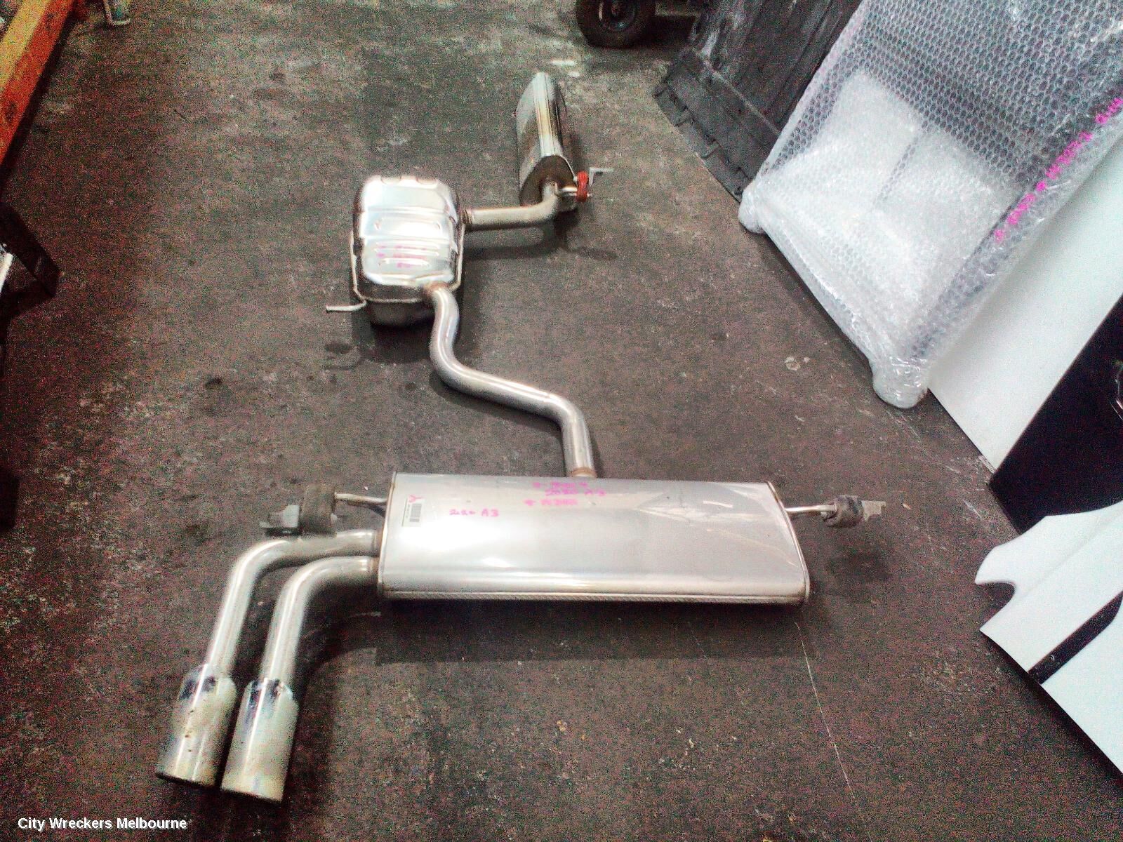 AUDI A3 2020 Exhaust System