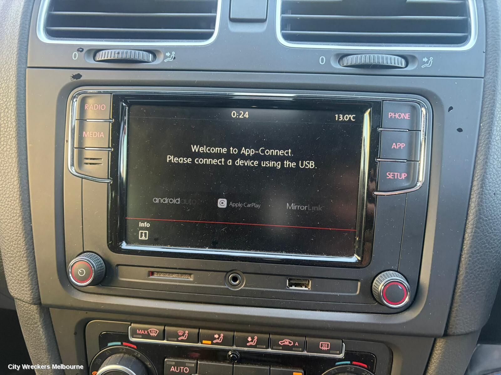 VOLKSWAGEN GOLF 2011 Radio/Cd/Dvd/Sat/Tv