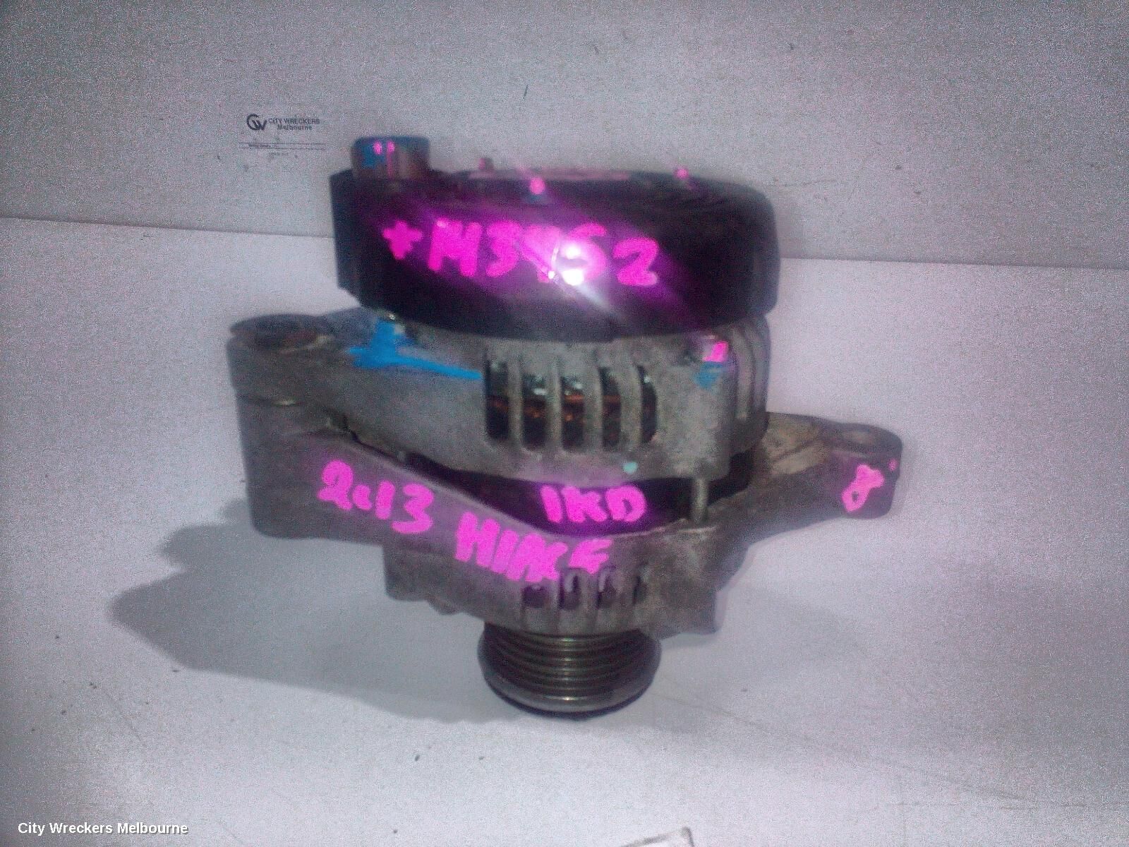 TOYOTA HIACE 2013 Alternator