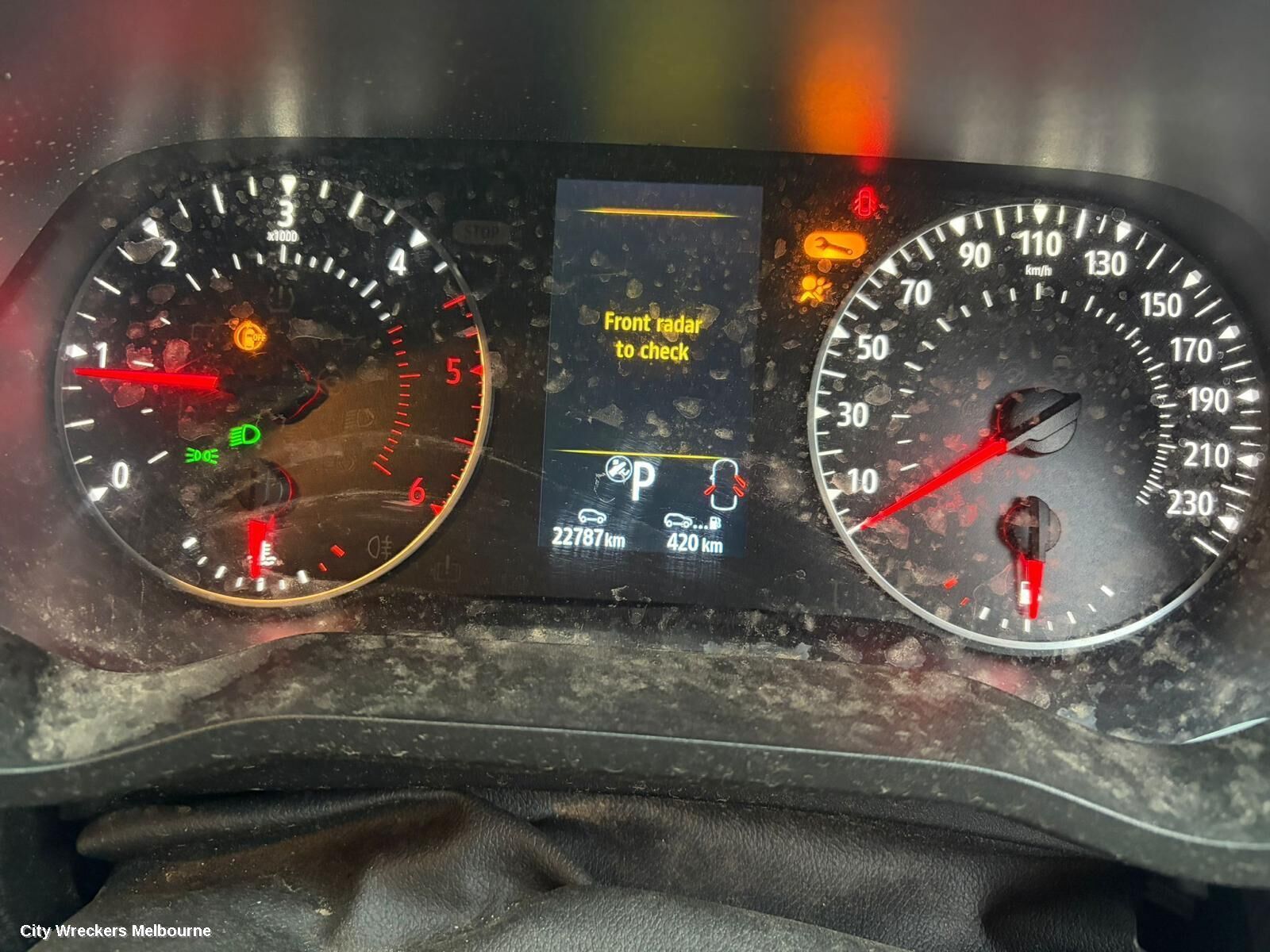 RENAULT TRAFIC 2025 Instrument Cluster