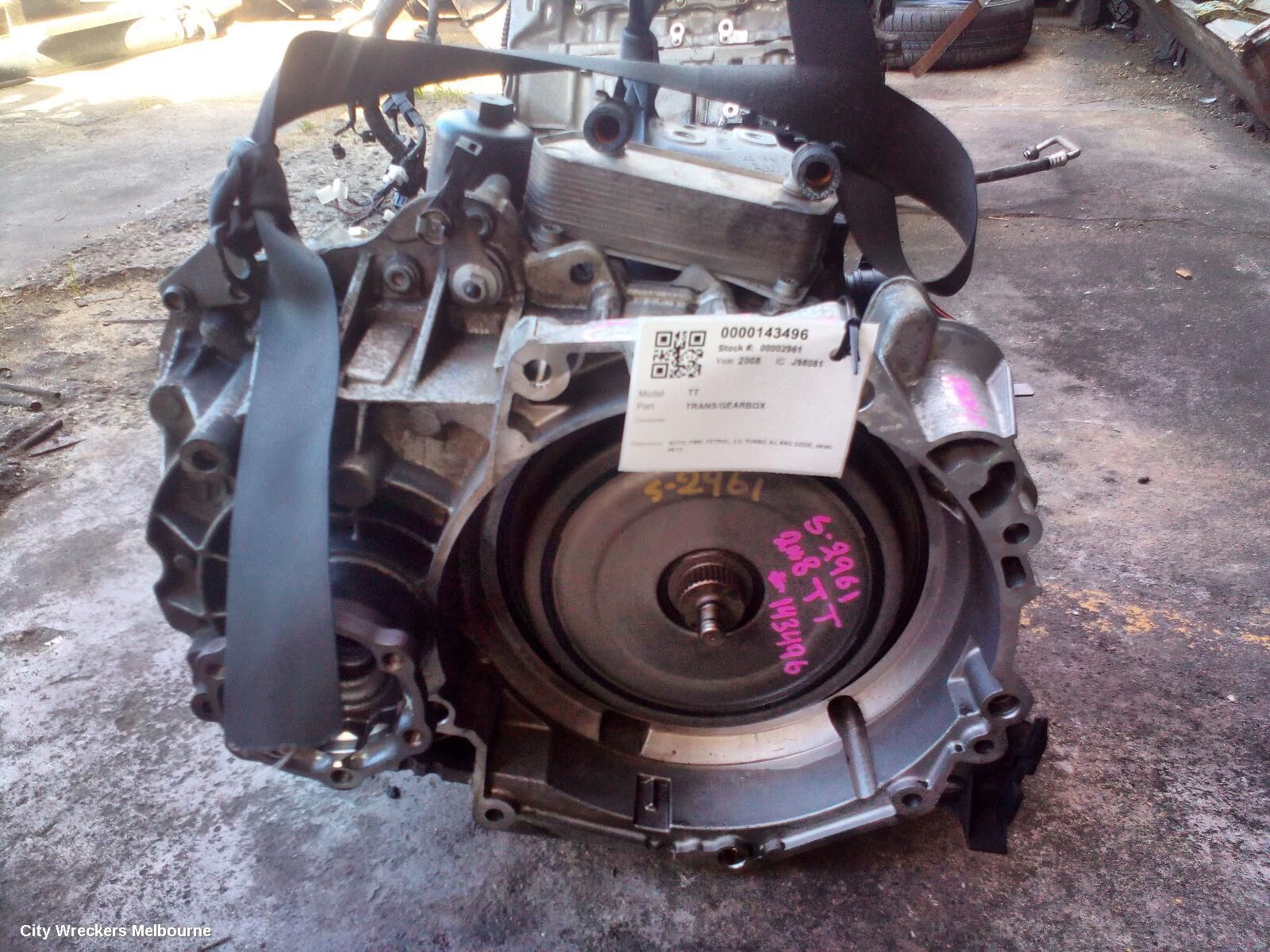 AUDI TT 2008 Trans/Gearbox