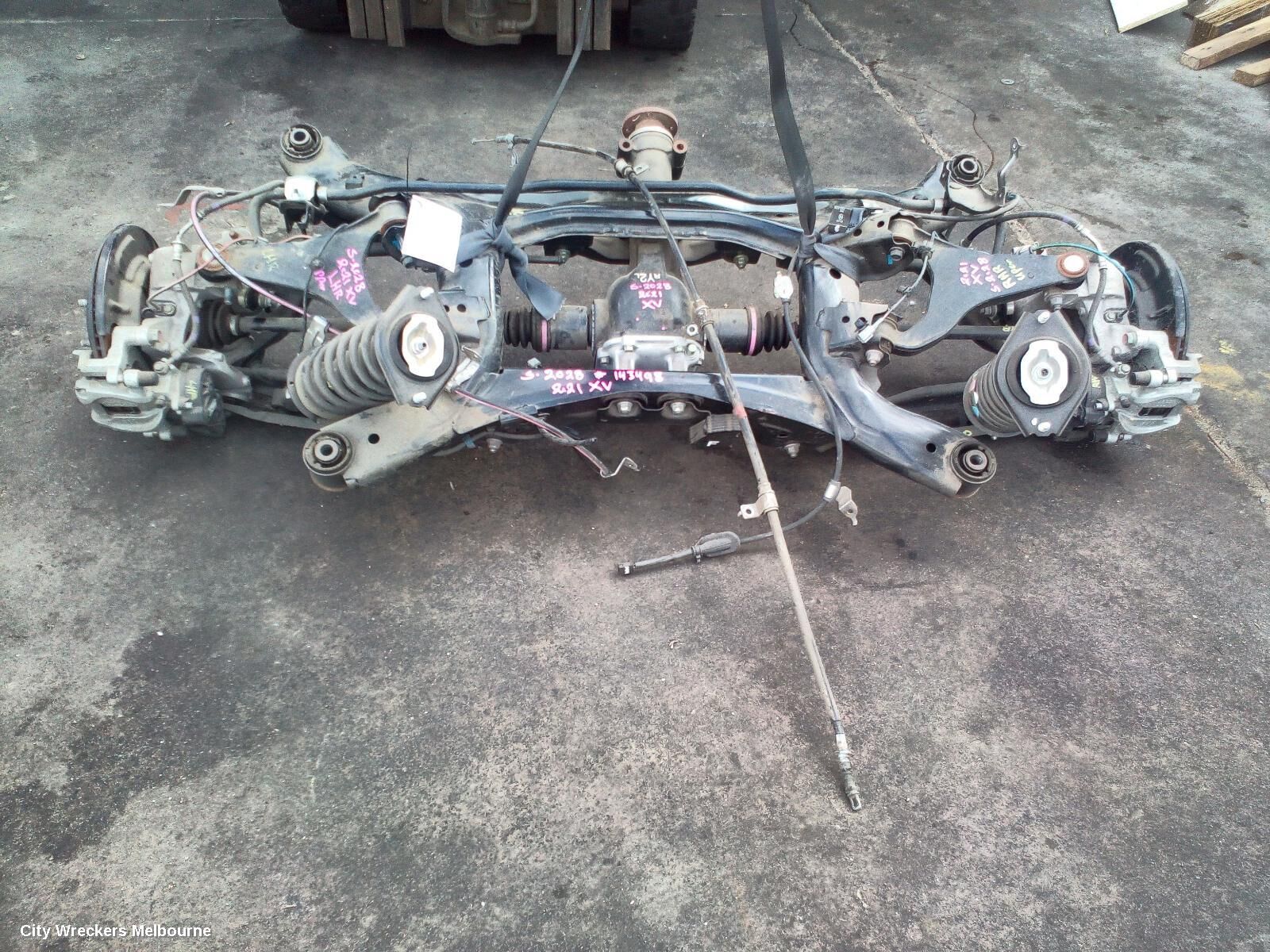 SUBARU XV 2021 Rear Diff Assembly