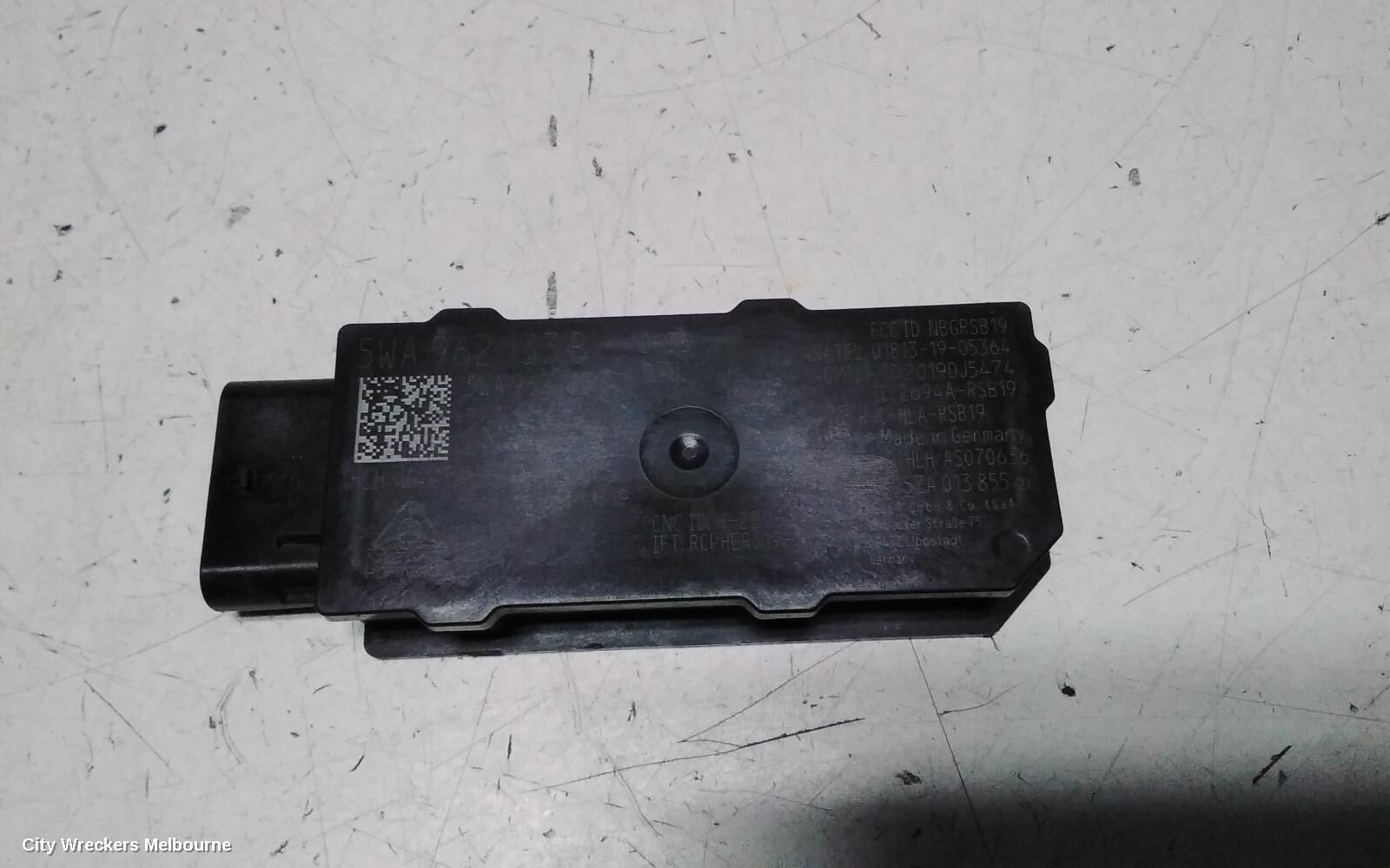 VOLKSWAGEN GOLF, GEN 8, 09/20-, 5WA962133B Aerial Keyless Entry Antenna: 143559