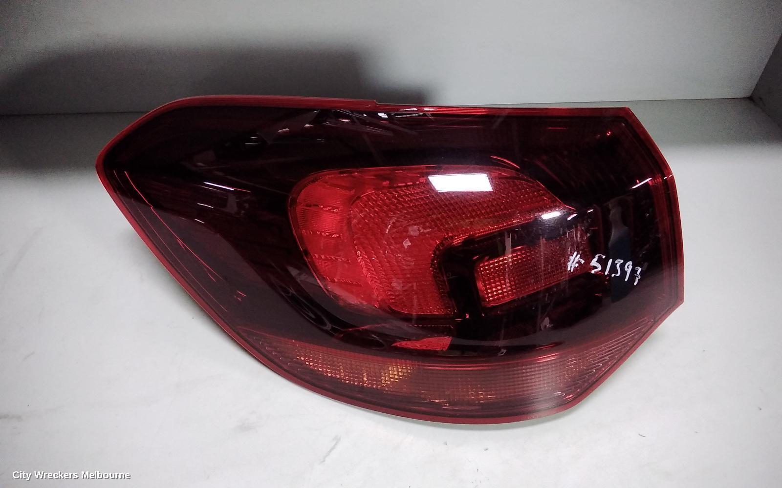 OPEL ASTRA 2013 Left Taillight