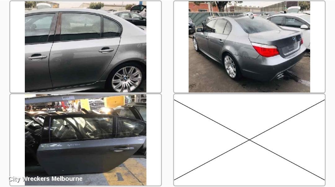 BMW 5 SERIES 2008 Left Rear Door/Sliding