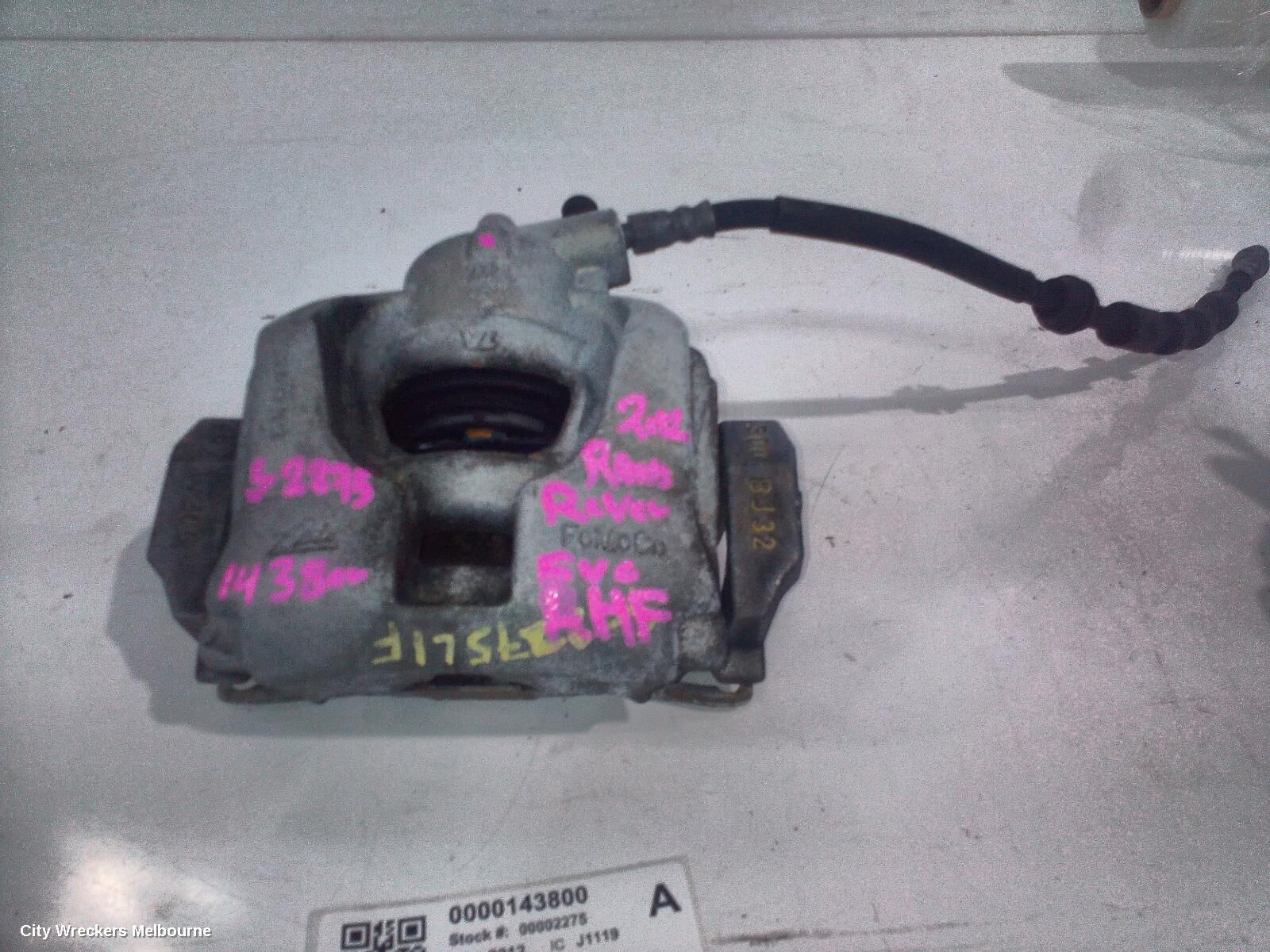 LAND ROVER RANGEROVER EVOQUE 2012 Caliper