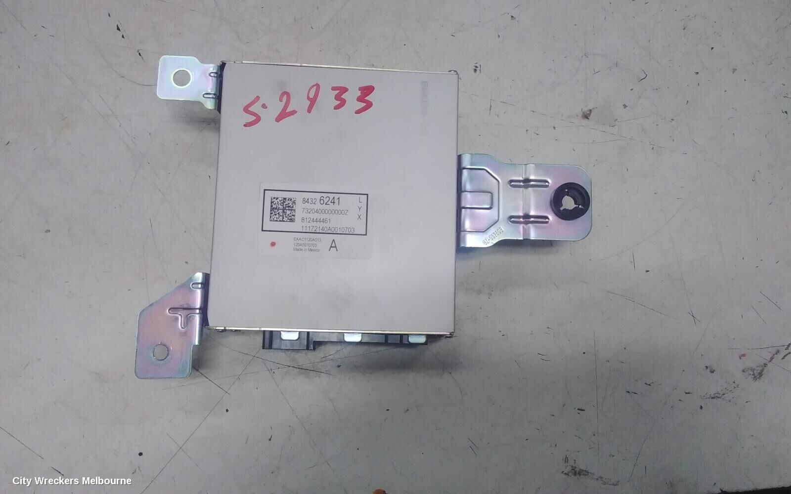 HOLDEN EQUINOX, EQ, 09/17-12/20, Noice Cancelling Module, P/N 84326241: 143983