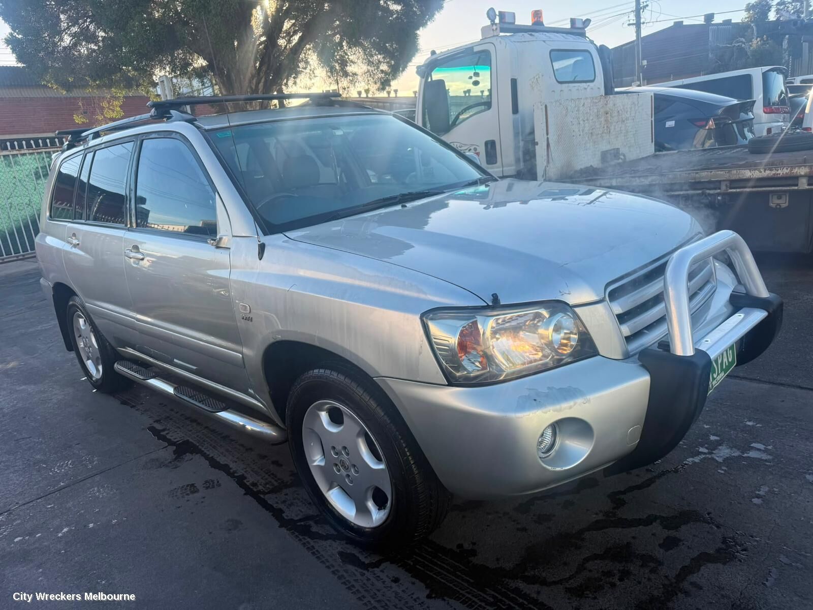 TOYOTA KLUGER 2005 Left Door Mirror