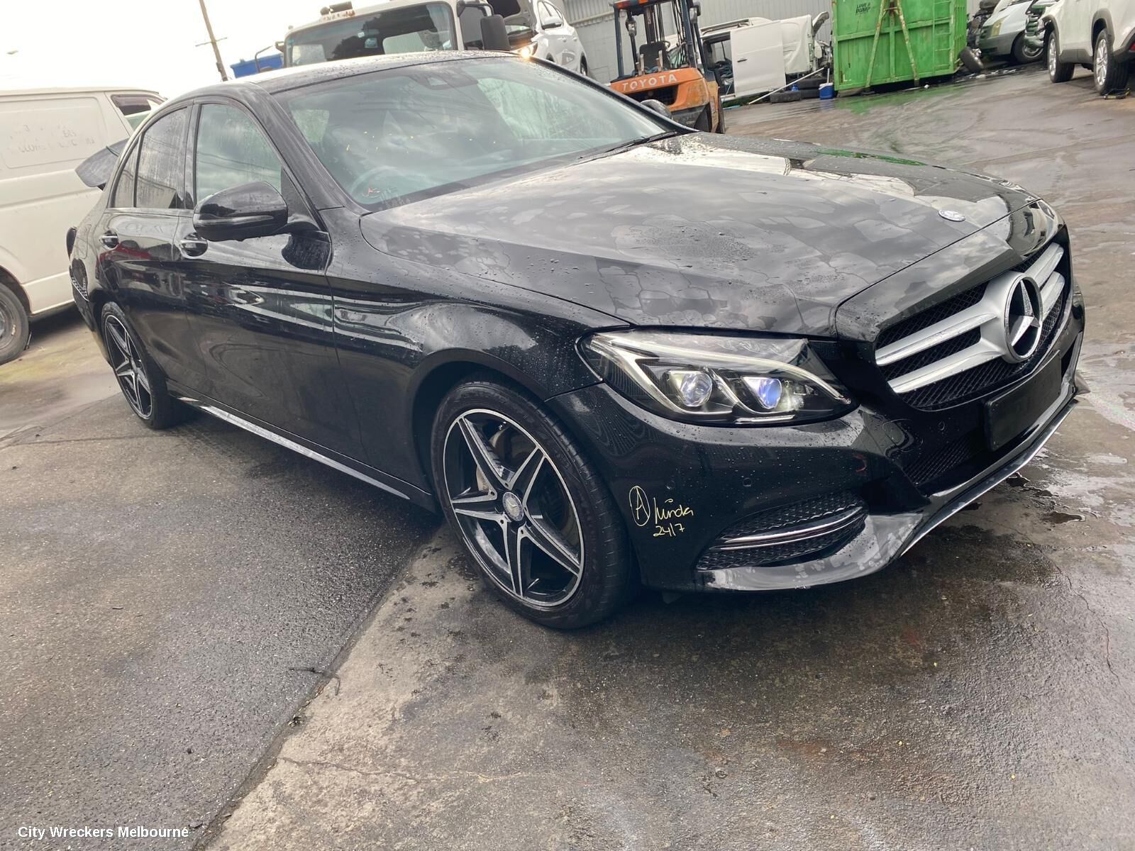 MERCEDES C CLASS 2016 Silencer