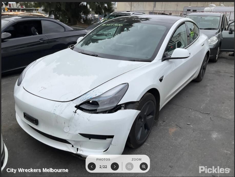 TESLA MODEL 3 2023 REVERSE CAMERA