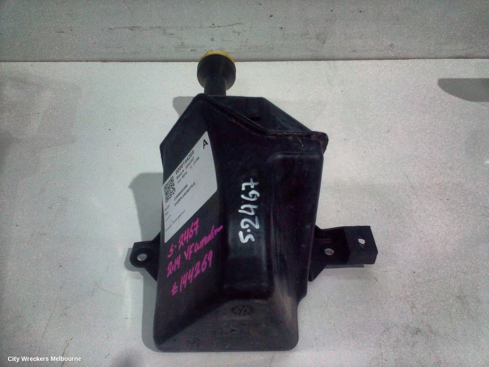 HOLDEN COMMODORE 2014 Overflow Bottle