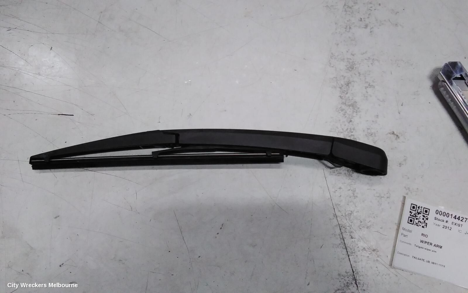 KIA RIO 2012 Wiper Arm