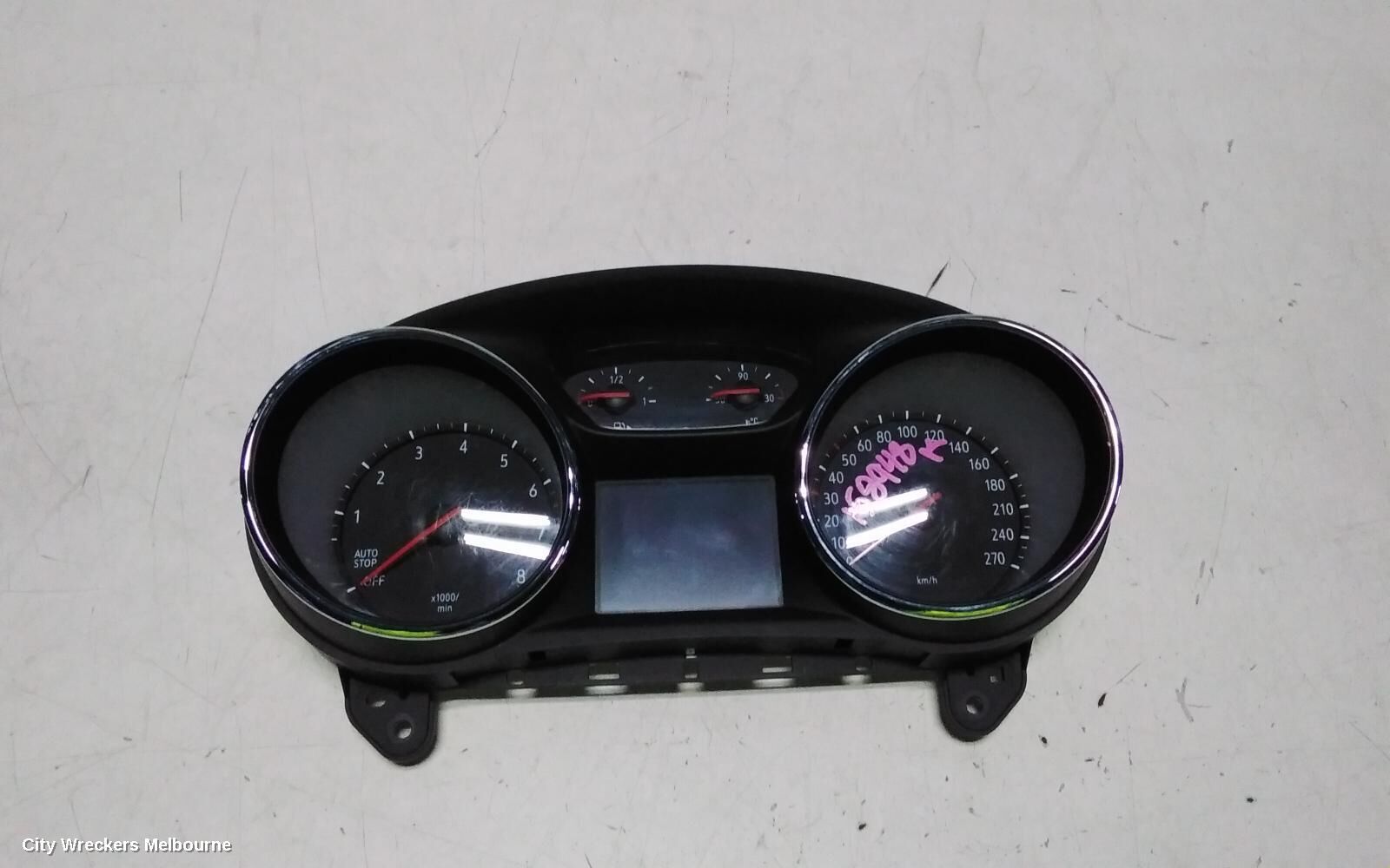 HOLDEN ASTRA 2018 Instrument Cluster