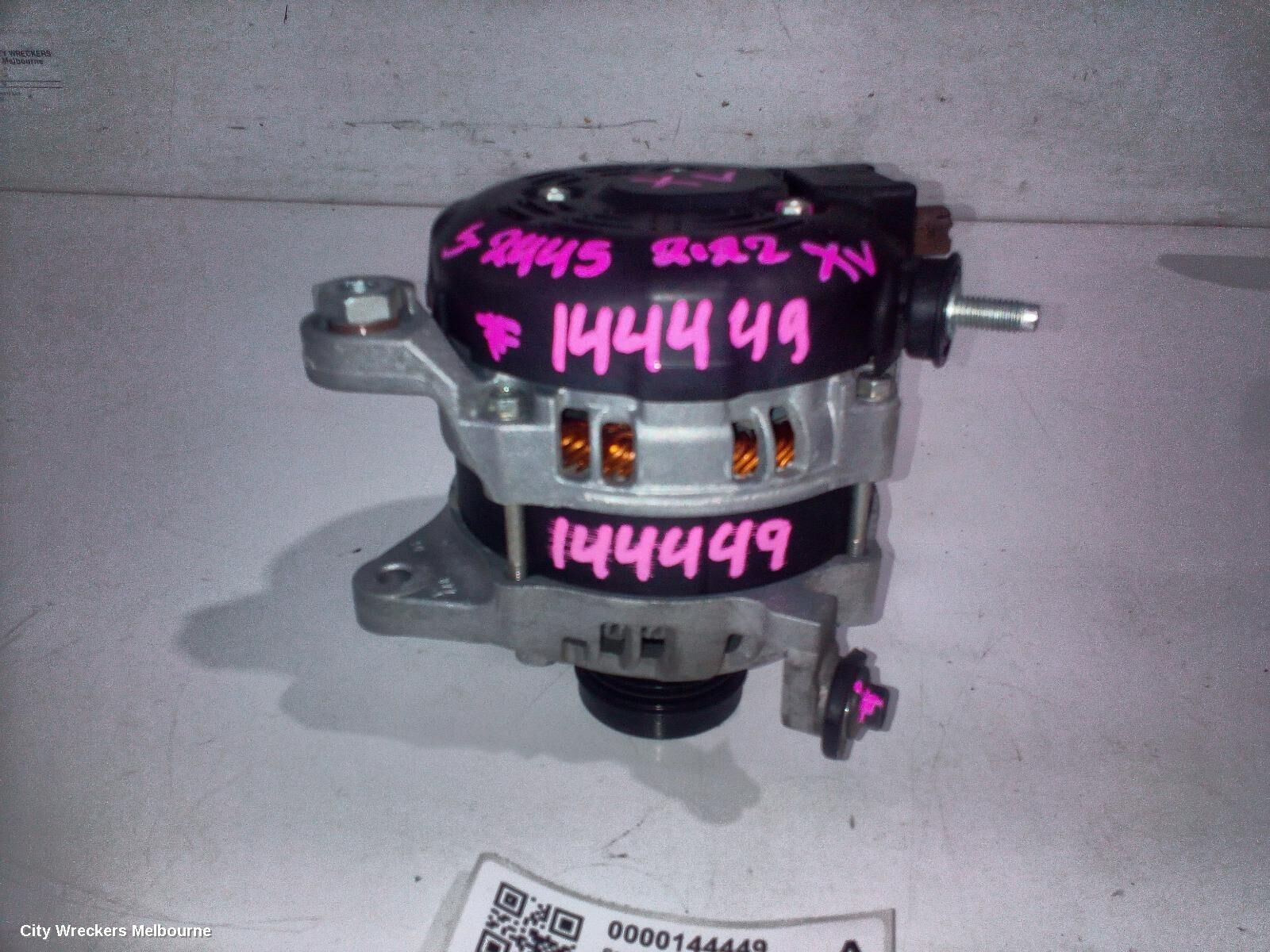 SUBARU XV 2022 Alternator