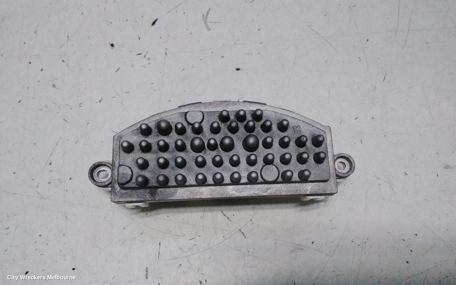 VOLKSWAGEN GOLF 2015 Fan Speed Resistor
