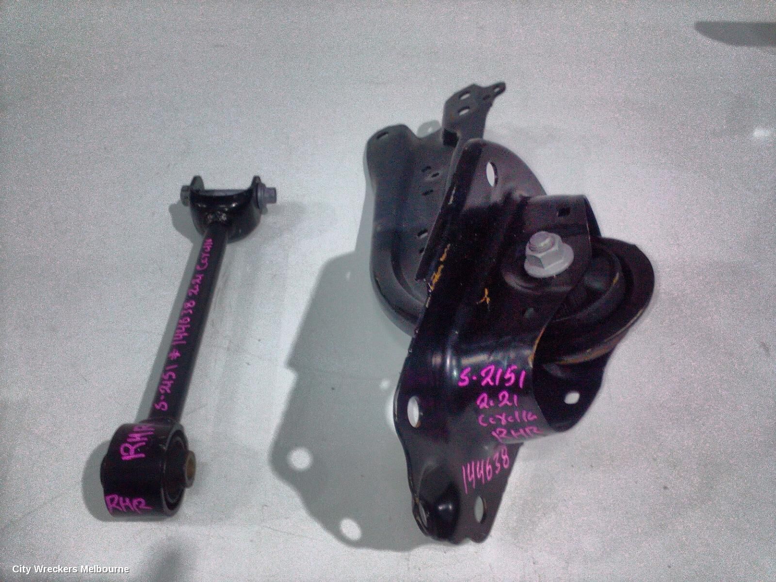 TOYOTA COROLLA 2021 Right Rear Trailing Arm