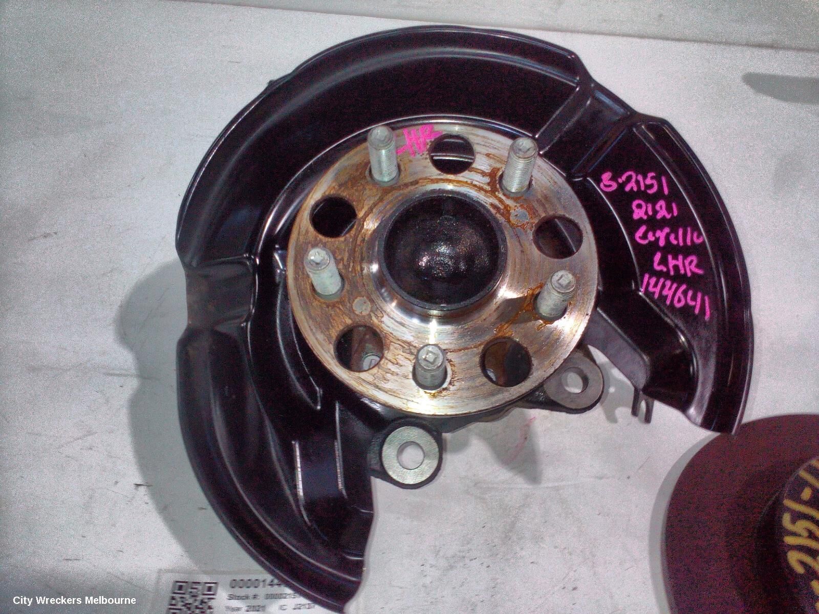 TOYOTA COROLLA 2021 Left Rear Hub Assembly