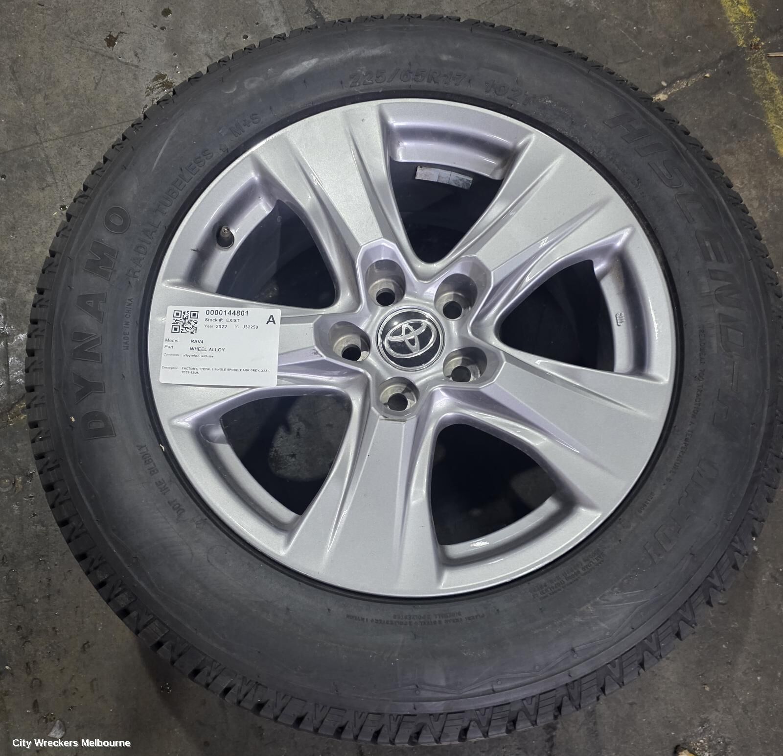 TOYOTA RAV4 2022 Wheel Mag