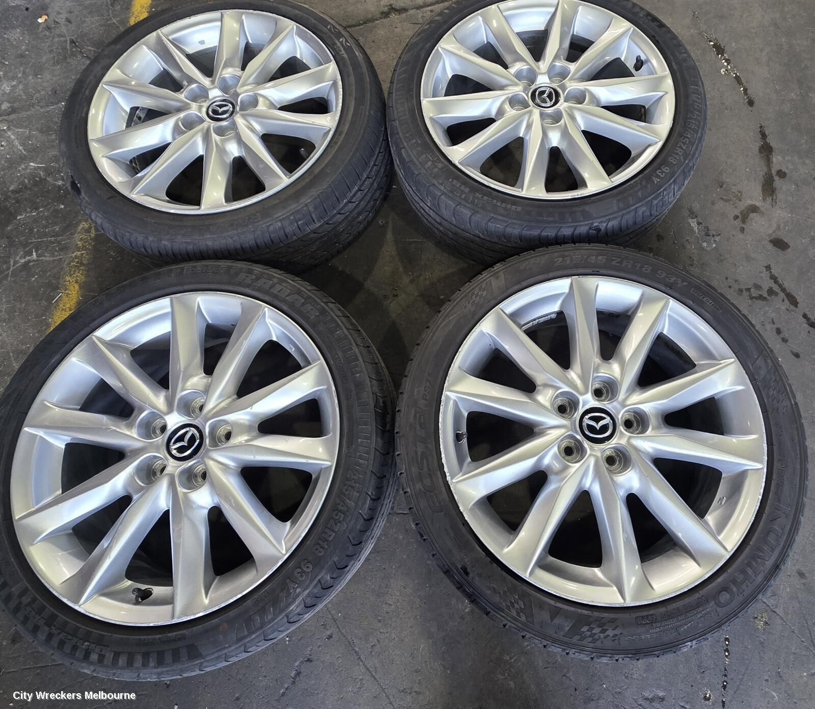 MAZDA 3 2018 Wheel Mag