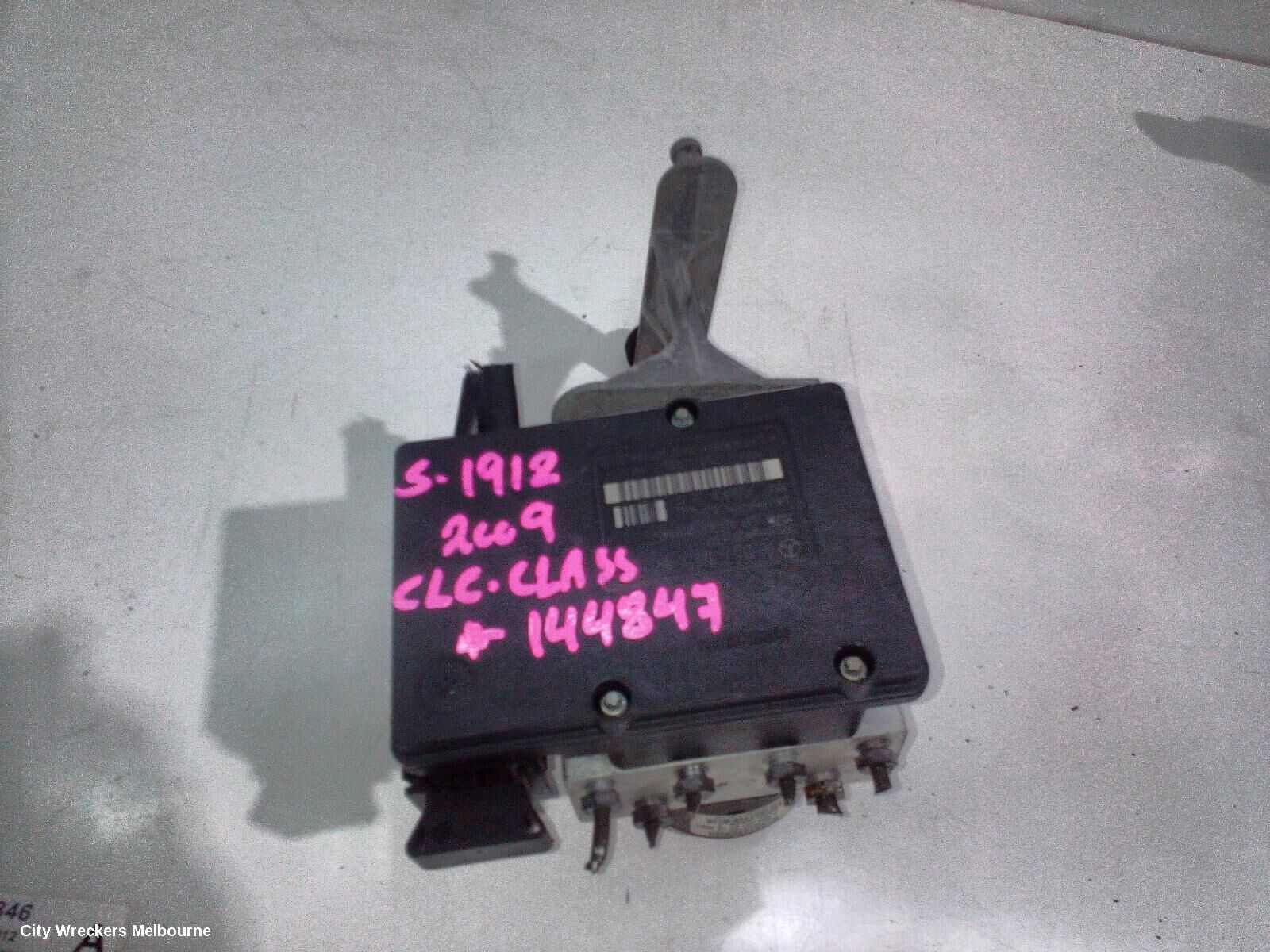 MERCEDES CLC CLASS 2009 Abs Pump/Modulator