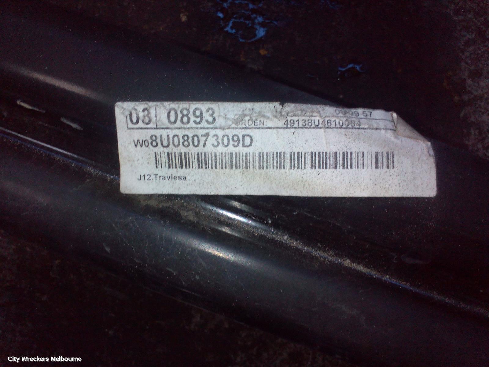 AUDI Q3 2014 R/Bar Bracket/Reinfo