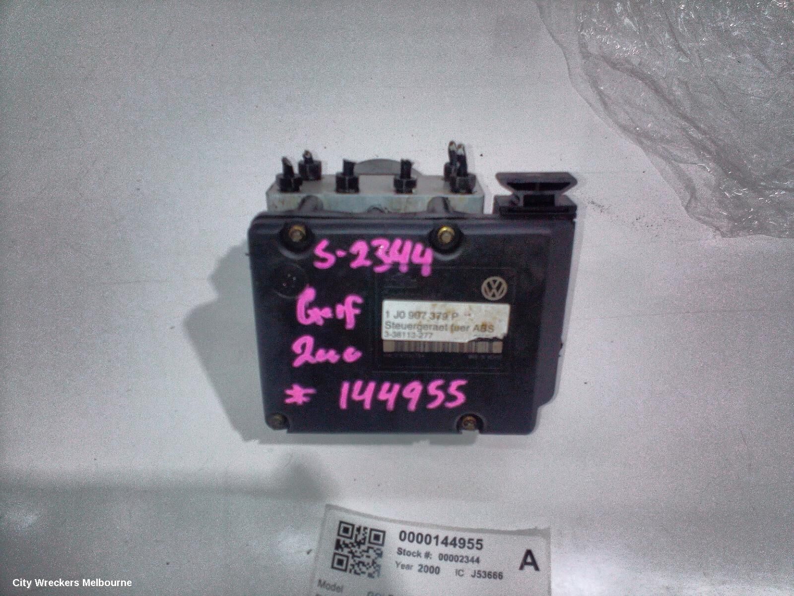 VOLKSWAGEN GOLF 2000 Abs Pump/Modulator