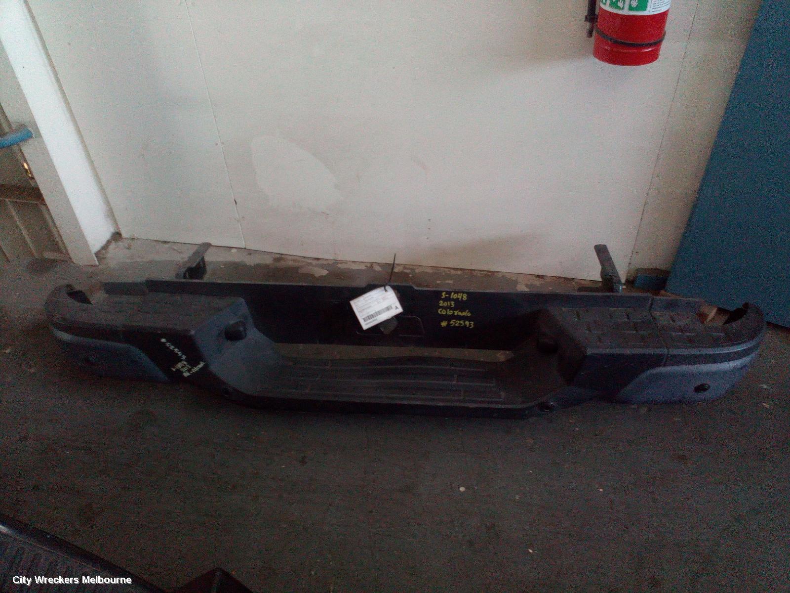 HOLDEN COLORADO 2013 Rear Bumper