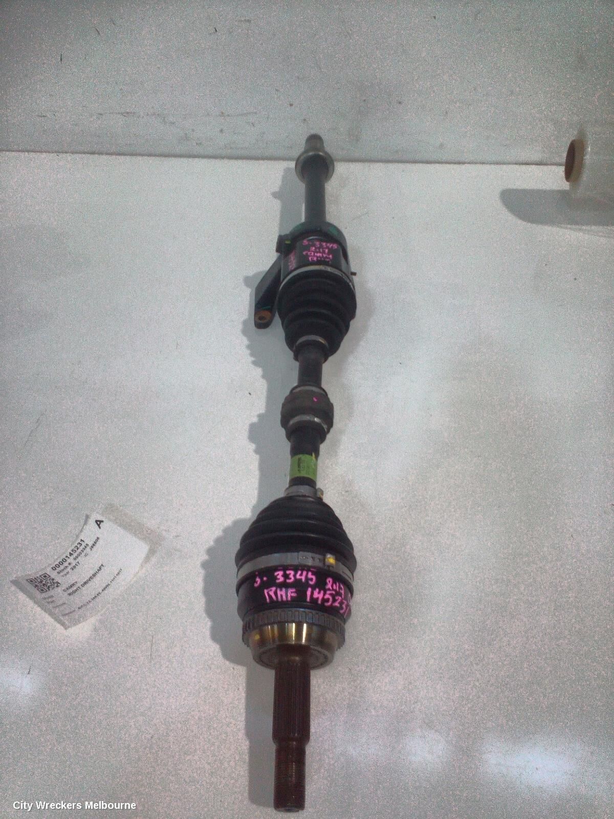 TOYOTA CAMRY 2017 Right Driveshaft